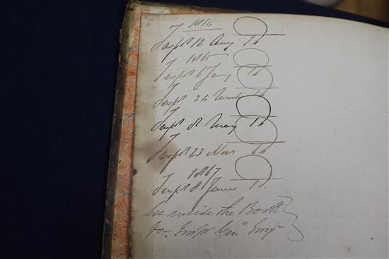 A 19th century commercial documentation book